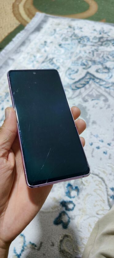 Samsung: Samsung Galaxy S20, 128 ГБ, түсү - Кызгылт көк