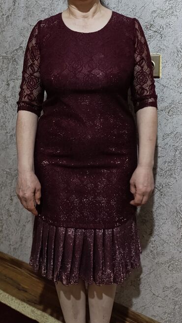 2018 ziyafet geyimleri: Вечернее платье, XL (EU 42)