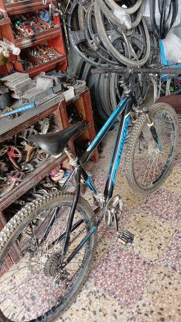 İdman velosipedləri: İşlənmiş Fat Bike Anmier, 26", sürətlərin sayı: 32, Pulsuz çatdırılma