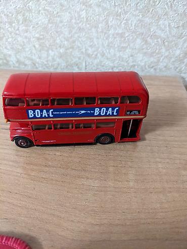 Модель автобуса London Transport Routemaster (двухэтажный красный) -