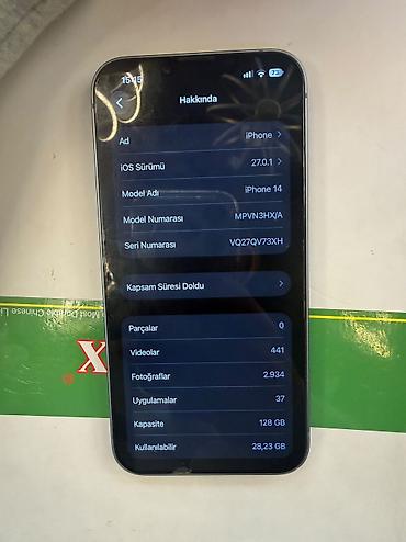 iphone plata: IPhone 14, 128 GB, Blue Titanium — 3