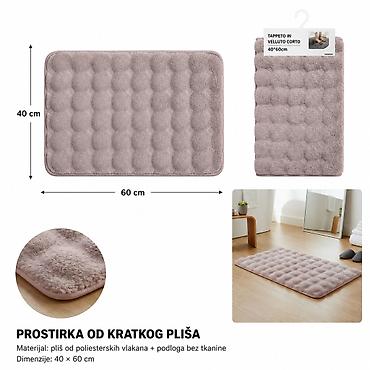 KMT 803841 – Prostirka od kratkog pliša Opis: - Prostirka namenjena