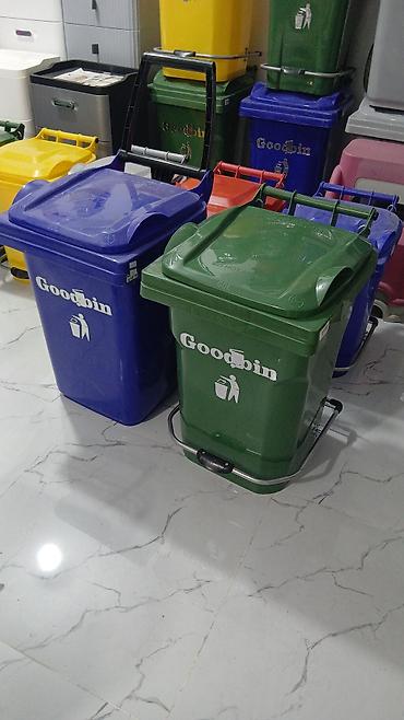 dem: Plastik “Goodbin” tullantı qutuları - Təyinat: məişət, ofis, obyekt — 10