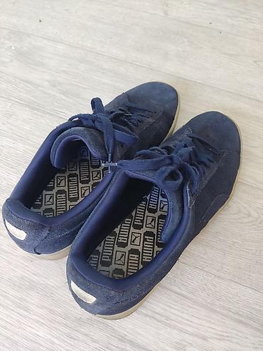 Кроссовки и спортивная обувь: Мужские кроссовки, 45, Puma, Б/у, цвет - Синий, Самовывоз — 2