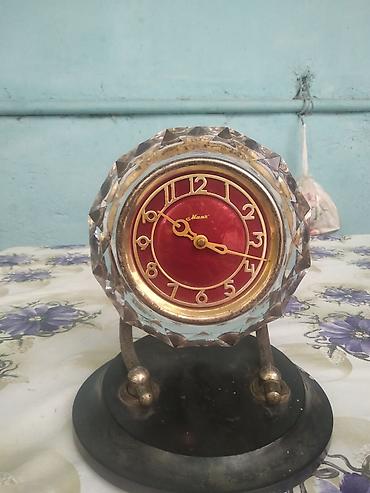 самовар на дровах: Настольные часы, Механические — 1
