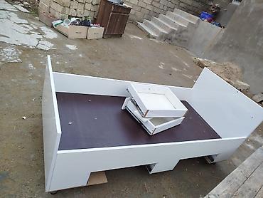 lovhə ayaqli: QIYMET RAZILASMA YOLU ILƏ Ağ rəngli, tək nəfərlik çarpayı karkası — 1