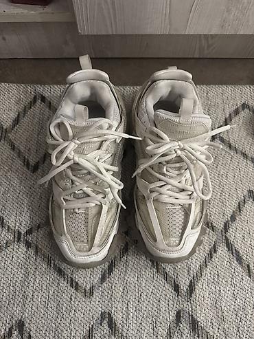 Мужские кроссовки, 40, Balenciaga, Б/у, цвет - Белый