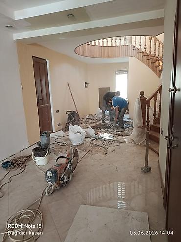 bakida usta isleri: Beton kəsmə xidməti - Divar, döşəmə və tavanlarda dəqiq və səliqəli — 3