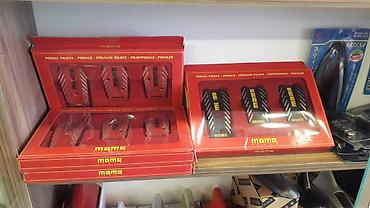 pedalı: MOMO Pedal Qapaqları Dəsti – universal avtomobil aksesuarı - Brend — 1