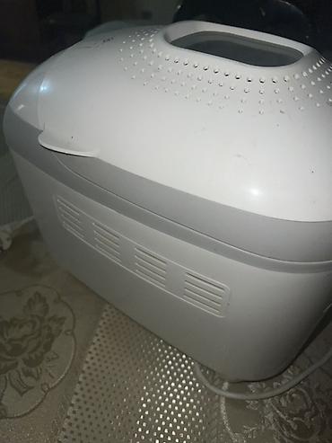 corek bisiren soba: Elektrik çörəkbişirən aparat - Rəng: ağ - Üst qapaqda baxış pəncərəsi — 4
