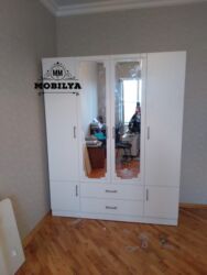 Dolablar: Yeni, Açılan, 4 qapılı Düz dolab, Qarderob, paltar dolabı, Azərbaycan — 6