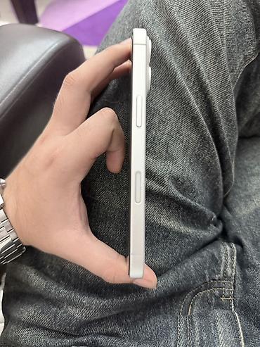 Mobil telefon və aksesuarlar: IPhone 17, Ağ, Face ID — 2