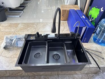 metbex canaqlari: Çoxfunksiyalı mətbəx lavabosu – ALEV brendi Xüsusiyyətlər: - İki