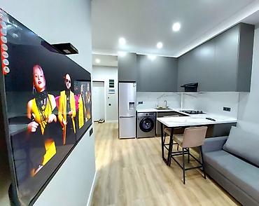 Посуточная аренда квартир: 1 комната, Душевая кабина, Постельное белье, Кондиционер — 10