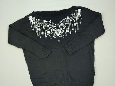 czarne t shirty basic: Reserved, Women's blouse, size S (EU 36)