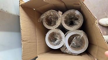 Другие строительные материалы: Алюминиевый скотч ширина 75 мм Честная намотка 30 метров толщина 20 — 13