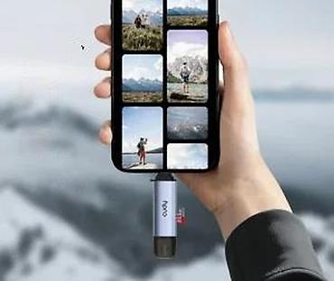 Druga oprema za računare i laptopove: USB-C/USB-A višenamenski čitač kartica – Cudy Kompaktan 2-u-1 čitač — 10