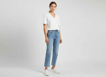 3 stripes t shirty: Zara, T-shirt damski, rozmiar S