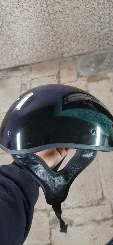 Motosiklet hissələri: Harley-Davidson stilində motosiklet dəbilqəsi - Model: Hybrid (daxili — 8