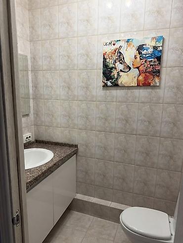 сапфит: 2 бөлмө, 76 м², Көк-Жар мкр 106-серия жакшыртылган, 3 кабат, Дизайнердик оңдоо — 4