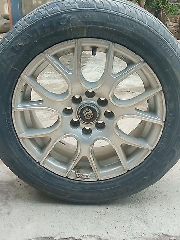 Литой диск с шиной Kumho Ecsta LX Platinum. Характеристики по