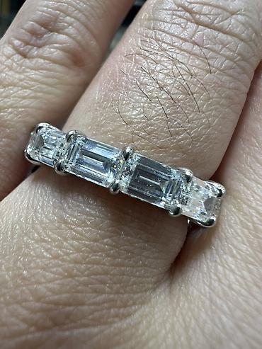 Серебряные украшения: Кольцо, Коктейльное, Проба 925, Женские, Фианит, Новый — 3