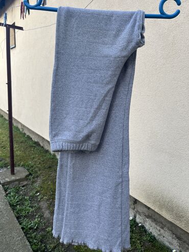 pantalone sive: S (EU 36), M (EU 38), Visok struk, Zvoncare