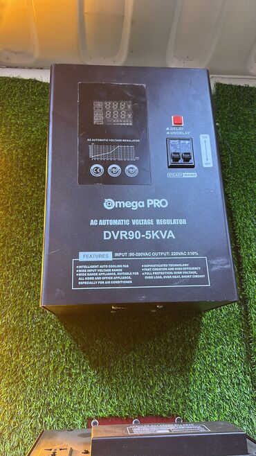 Другая автоэлектроника: Трёхфазный сервоприводный стабилизатор напряжения Omega PRO — 8