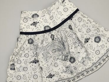 biała spódnice dżinsowe: Skirt, C&A, S (EU 36), condition - Good