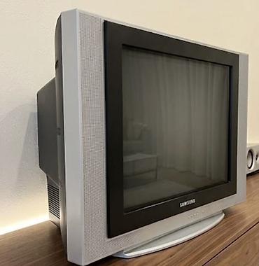 tivi box: Samsung CRT televizor - Ekran: təxminən 28–32 düym diaqonal, şüşə CRT — 1
