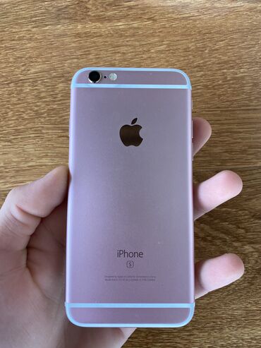 Apple iPhone: IPhone 6s, 16 GB, Rose Gold, Barmaq izi