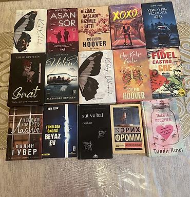kitab seyf: 16 eded kitap satıram,her biri yeni temiz veziyette,her seyfesi — 1