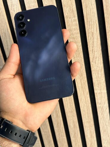 кинотеатр самсунг: Samsung Galaxy A15, 128 GB, rəng - Qara, Zəmanət