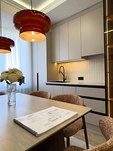 2 комнаты, 64 м², Кок-Жар ж/м Элитка, 11 этаж, Дизайнерский ремонт
