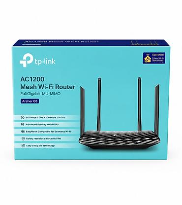 №: 17310 Məhsulun adı: Wi‑Fi router TP-Link ARCHER C6, 867 + 300