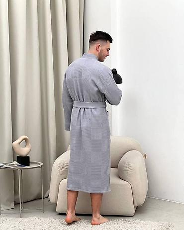 Спортивные костюмы: Вафельный халат оптом и в розницу Все размеры есть 100%хлопок мягкие — 3