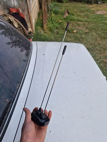karavan masin: Avtomobil üçün ikili dekorativ antena aksesuarı. Məhsul iki ədəd nazik — 1