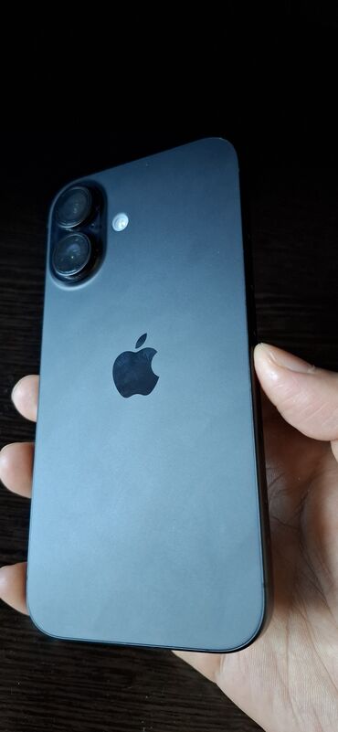 аккумулятор для айфона: IPhone 16, Новый, 256 ГБ, Черный