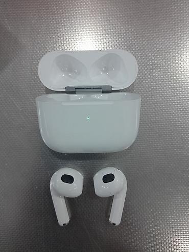 ses guclendiriciler: Yeni Simsiz (Bluetooth) Qulaqcıqlar, Apple, rəng - Ağ — 1