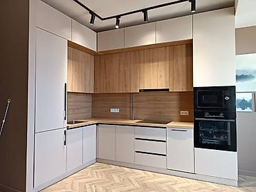 Кухонные гарнитуры: Кухонный гарнитур, цвет - Бежевый — 13