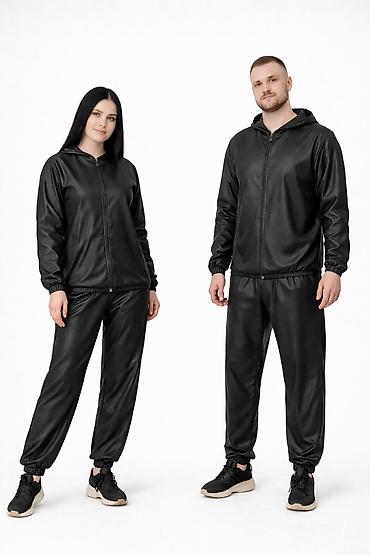 Спортивная одежда: Костюм-спортивный весогонка (сауна-костюм) из плотного водо- и — 3
