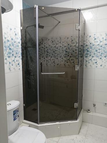Душевые перегородки и ограждения: Душевые кабины стеклянные перегородки душевые кабины Бишкек 🚿 — 2