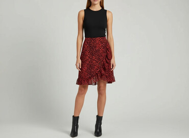 różowa spódnice plisowane: VRS, Women`s skirt, size M