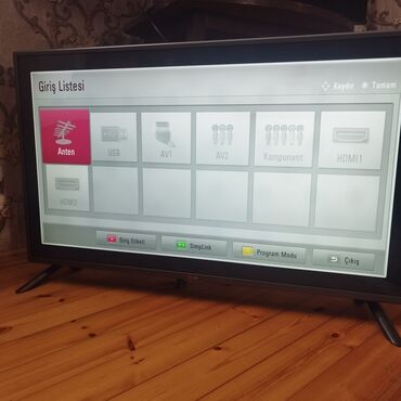 antenalarin satisi: İşlənmiş Televizor LG Led 43" FHD (1920x1080), Ünvandan götürmə