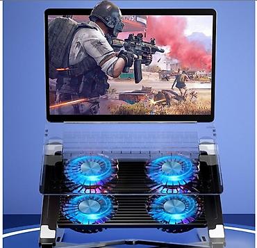table fan: Подставка для игровых ноутбуков (Gaming Quad Fan XL Подставка для — 2