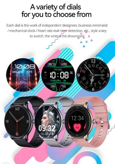 Ručni satovi: Nov pametni sat sa dva kaiša silikonskim i metalnim. Širina kaiša je — 11