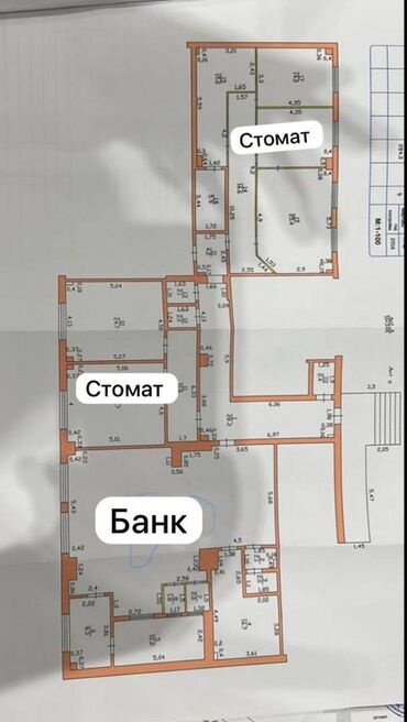 Продажа домов: Продаю Офис 400 м², С ремонтом, Без мебели, Многоэтажное здание, 1 этаж