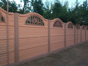 тумбы для забора: Еврозаборы