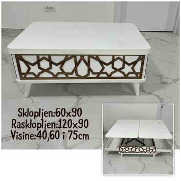 Stolovi: PAMETNI SKLOPIVI KLUB STO - 25000 RSD Elegantni, moderni, praktični i — 18