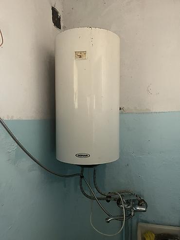 DONAR elektrik su qızdırıcısı (divara montaj) - Silindrik dizayn, ağ